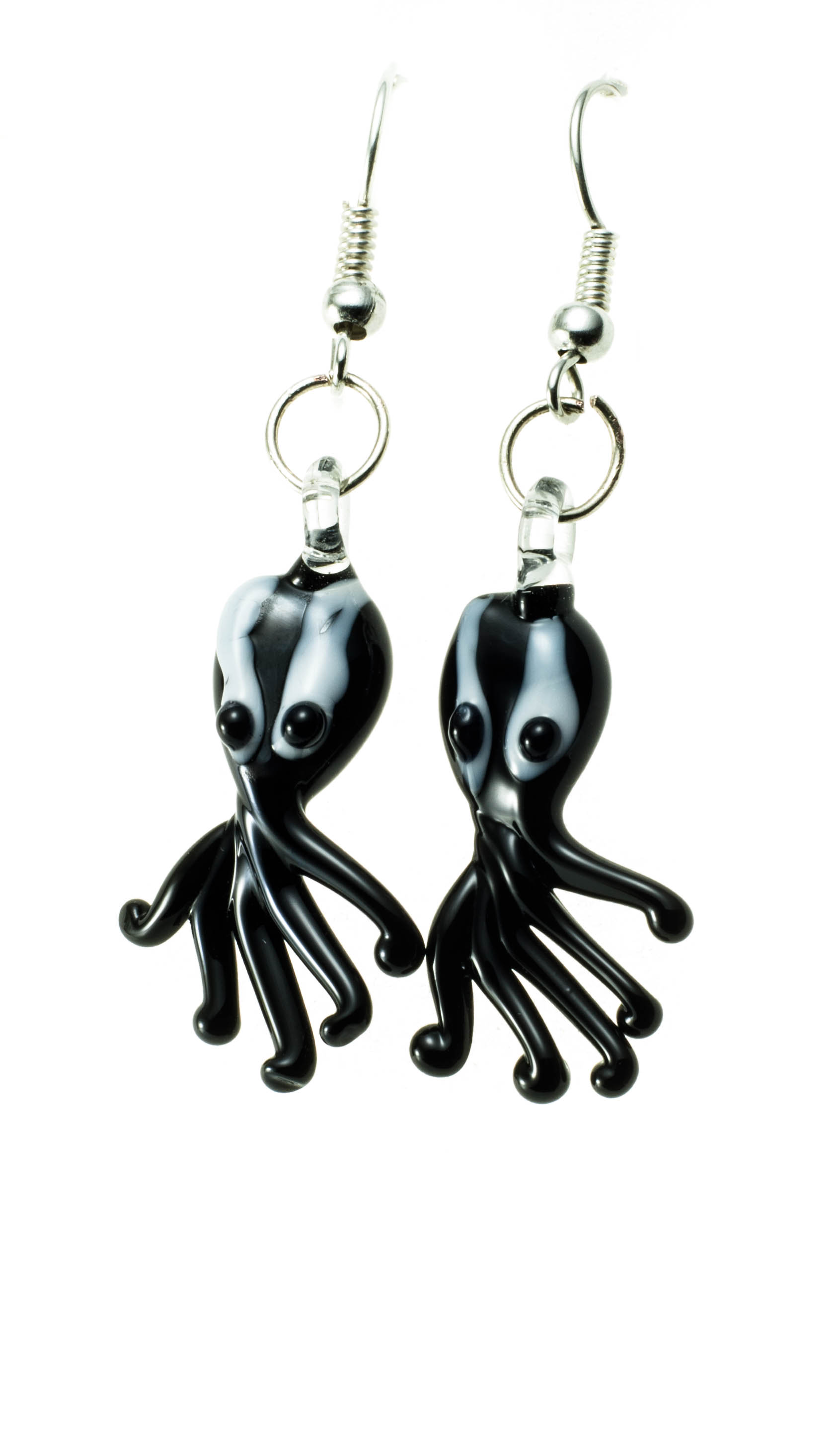 Naušnice Hobotnice crne